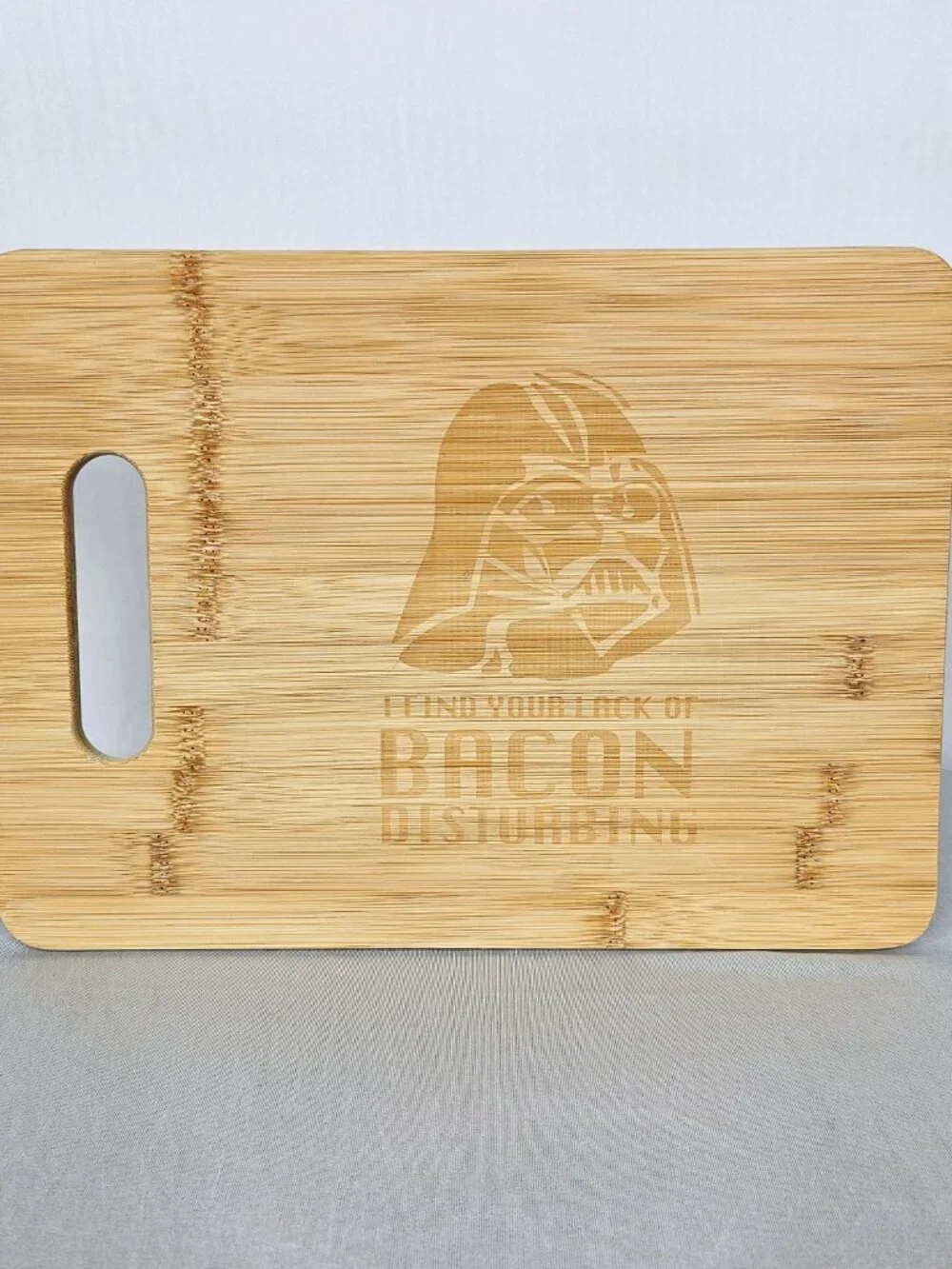 Star Wars Darth Vader Bacon Cutting Board | Novelty Kitchen Decor